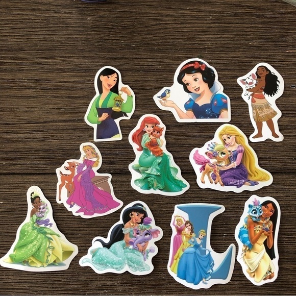 Disney Sticker pack: Princess: Princesses with Animals - Picture 1 of 1